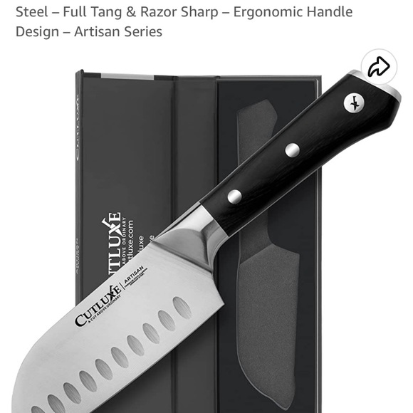 NIB CUTLUXE 5” Santoku knife. - Picture 9 of 16